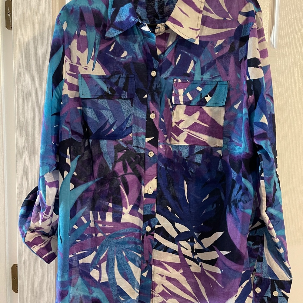 Jones of New York 1x button down shirt - Picture 9 of 11
